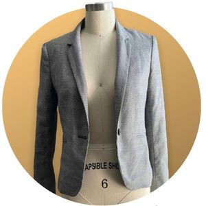 H&M Grey Lined Blazer